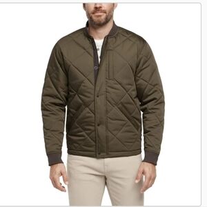 (Ew)Banana Republic Men's Quilted Bomber Jacket